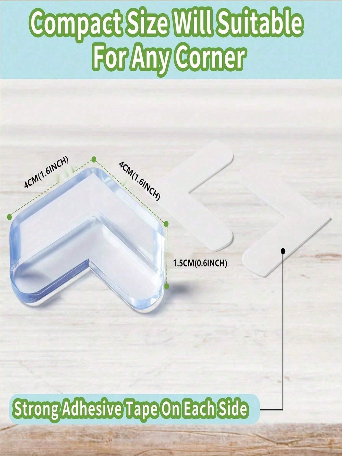 4/8/12pcs Soft Silicone Corner Guards, Anti-Collision Bumpers For Tables, Windowsills; Transparent Cushion Pads; Home Decor, Gifts