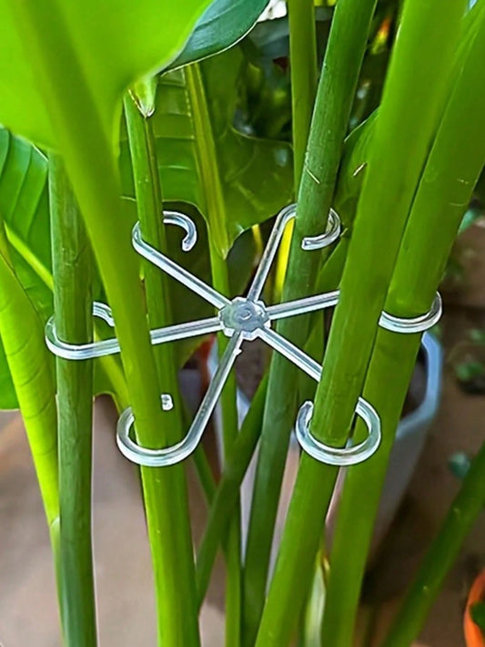 4/8pcs Plant Support Clips, Plant Support Fasteners, Sturdy Stem Clips For Climbing Plants- Or Indoor Climbing Plants, Plant Support