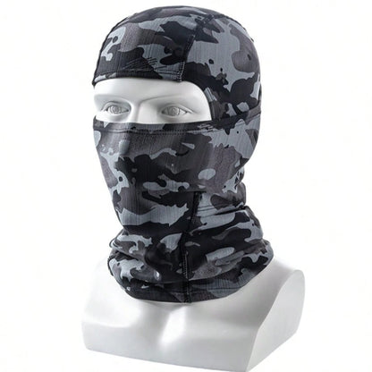 4 Styles Thermal Ski Balaclava Mask Windproof Stretchy Full Face Neck Cover, Camo Solid Face Warmer For Winter Outdoor Ski Motorcycle CyclingMulti-Color Breathable Full Face Cover For Ski & Motorcycle