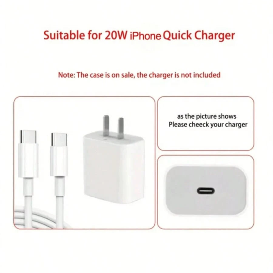 5pcs Coffee Series Cartoon Charger Protector Case, 1.5m Data Cable Anti-Bending Wrap Cord, Compatible With Apple 16/17 Pro 20W Charger Protector, Great Gift