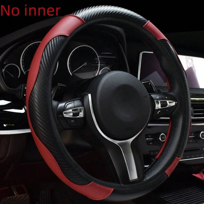 6-Piece Set, PU Leather Car Interior Package, Including Steering Wheel Cover, Shoulder Protection, Gloves, Armrest Box Pad, Suitable For Most Sedans And SUVs