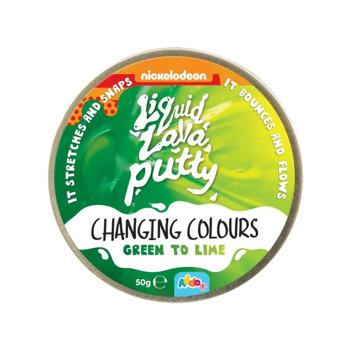 ADDO Nickelodeon Liquid Lava Putty Changing Colours 50g
