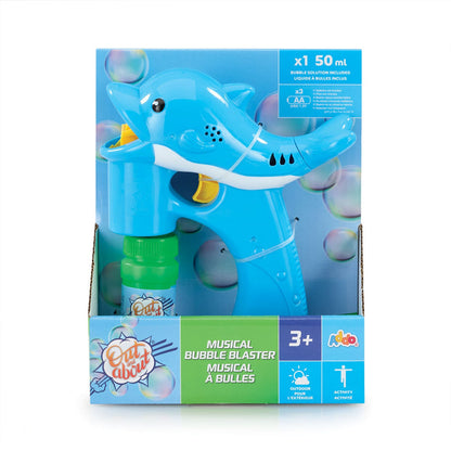 Addo Out and About Musical Bubble Blaster - Motorized Light-Up Bubble Blower with Sound - Sold per piece