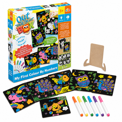 Addo Out of the Box Colour by Numbers Activity Set