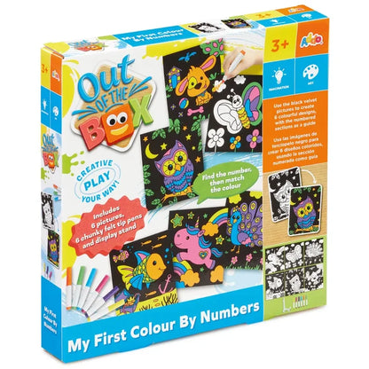 Addo Out of the Box Colour by Numbers Activity Set