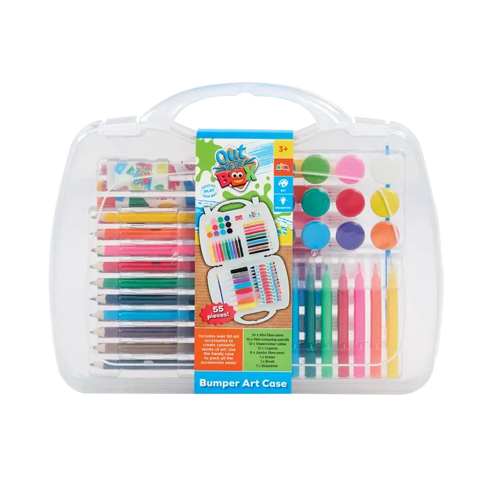 ADDO Out of The Box Plastic Art Set 55-pieces