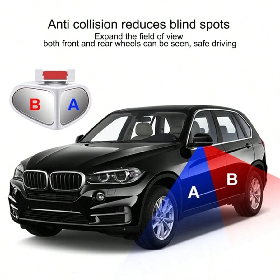 Automotive Blind Spot Mirror Suction Cup Side Mirror Blindspot For Audi For BMW For Benz