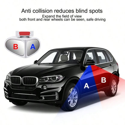 Automotive Blind Spot Mirror Suction Cup Side Mirror Blindspot For Audi For BMW For Benz