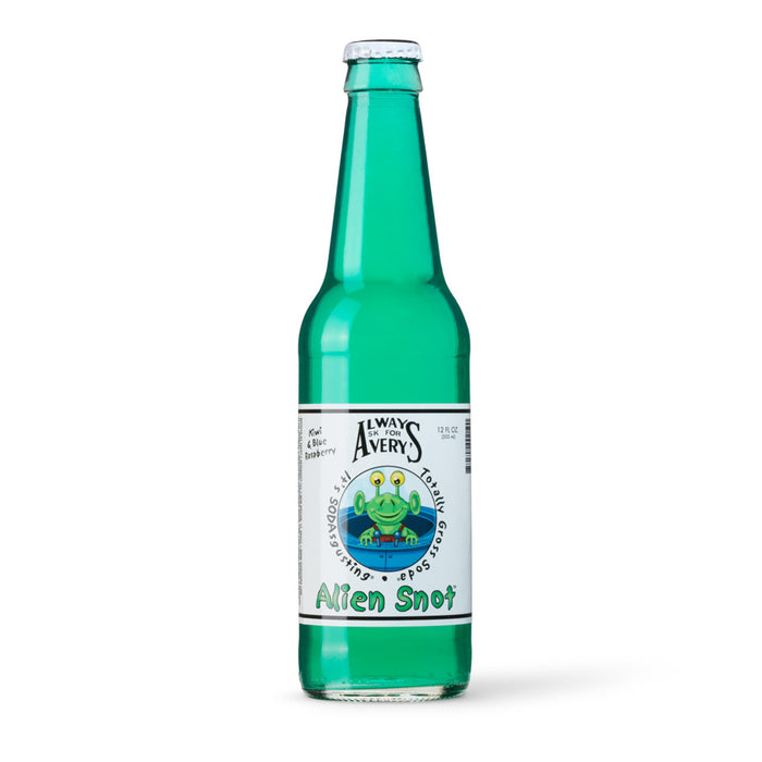 AVERYS - ALIEN SNOT SODA (KIWI BLUE RASPBERRY)