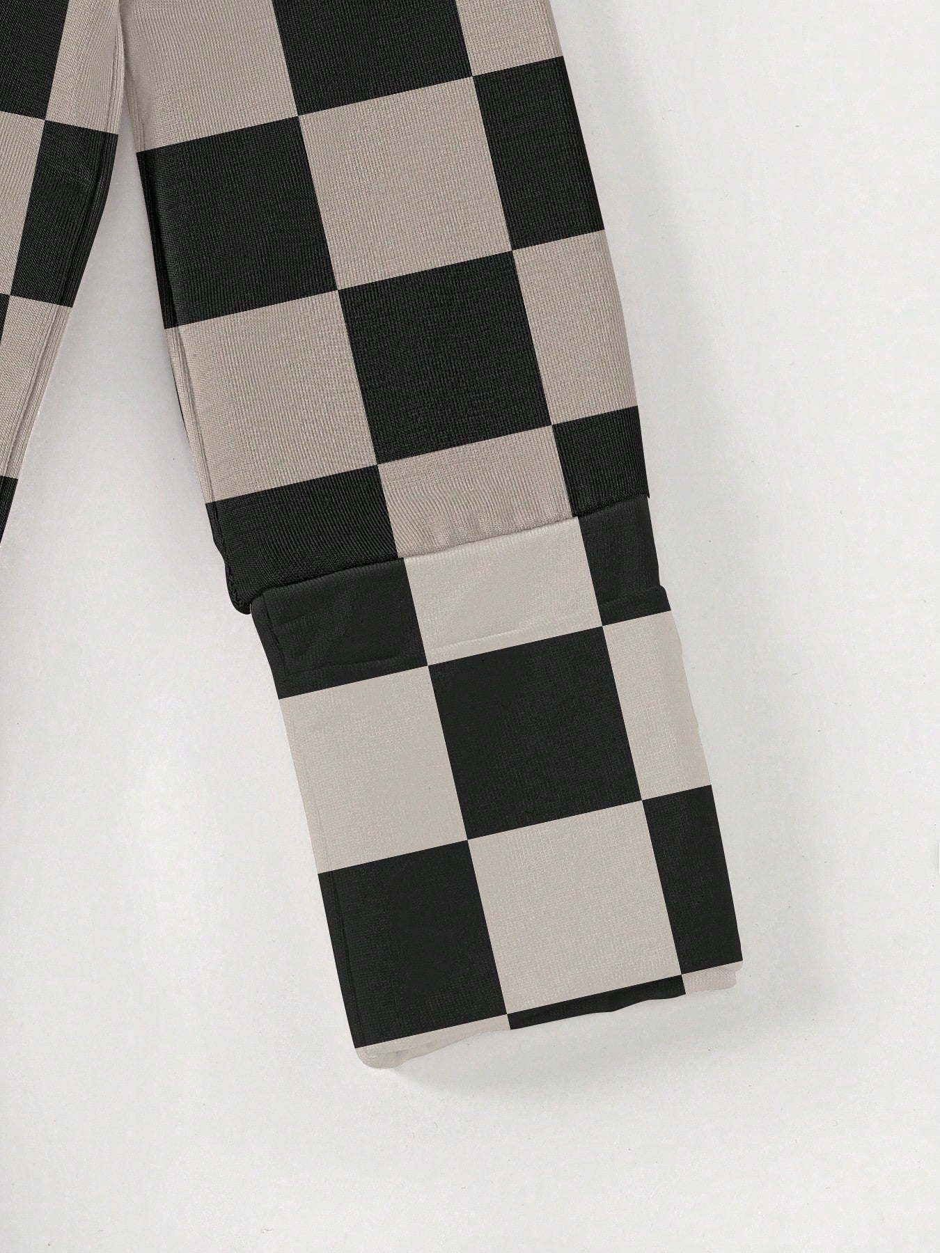 Baby Bamboo Fiber Zip-Up,Gray Plaid Print Romper, All-Season Knit Fabric Skinny Fit With Zipper Detail, Infant Baby Girl Clothes, Perfect For Outdoor Boy Gift.