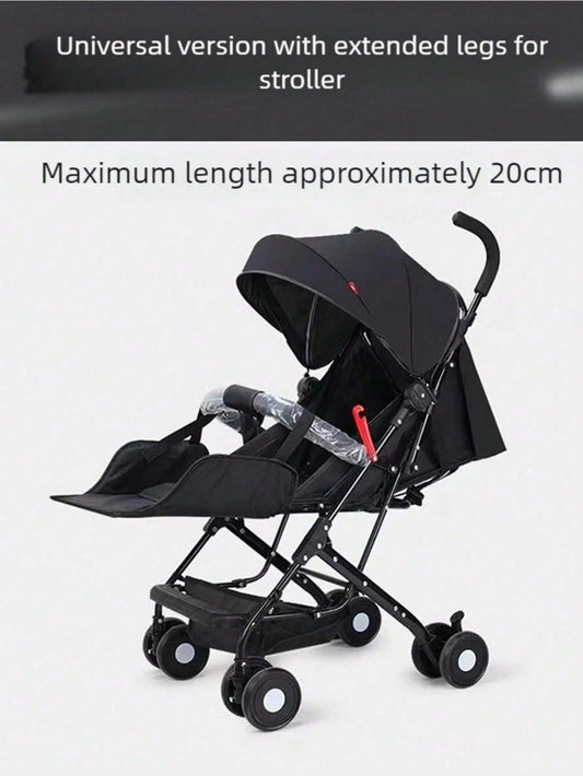 Baby Stroller Extension Footrest, Universal Stroller Accessory Compatible With Extended Seats, Footrest For Baby To Use On Stroller