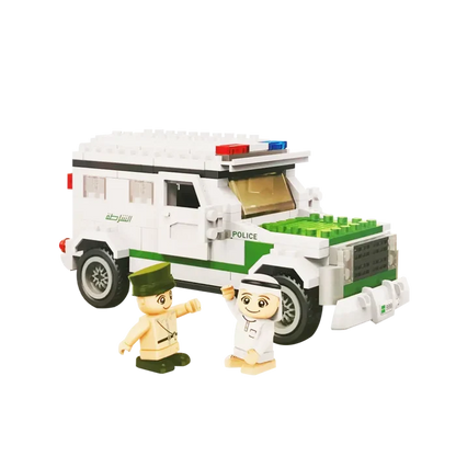 Banbao Arabic Police Car 230-pieces UAE