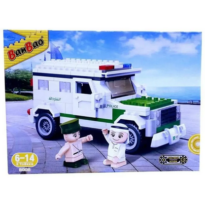 Banbao Arabic Police Car 230-pieces UAE
