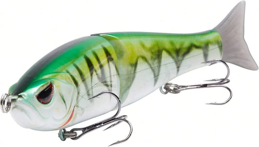 Bassdash SwimShad Glide Baits Jointed Swimbait Bass Pike Salmon Trout Muskie Fishing Lure