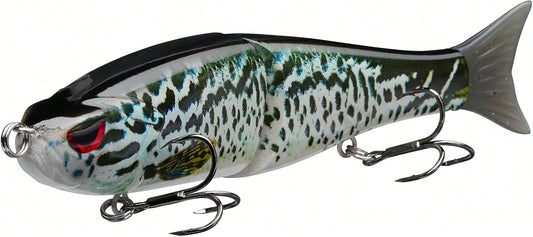 Bassdash SwimShad Glide Baits Jointed Swimbait Bass Pike Salmon Trout Muskie Fishing Lure