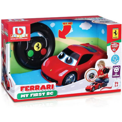 Bburago Junior Ferrari My First Rc 458 Italia Battery Operated