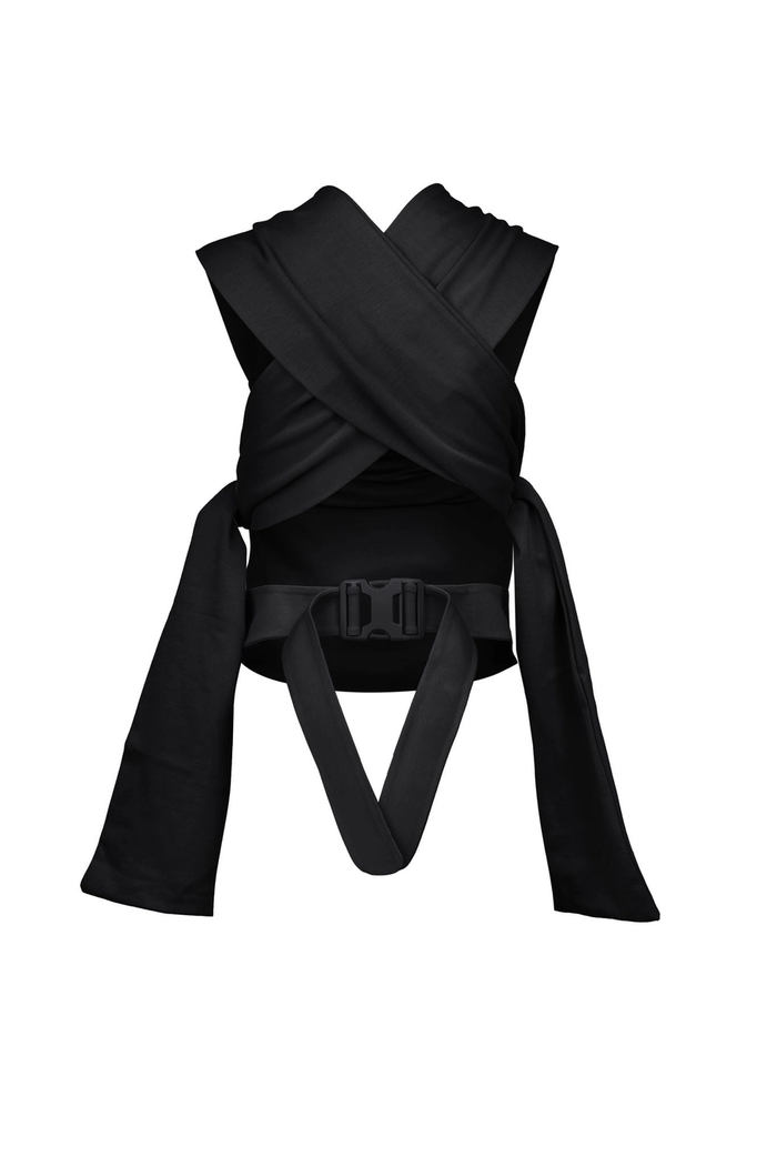 Black | Lalabu Simple Wrap | Baby Carrier | Baby Wrap