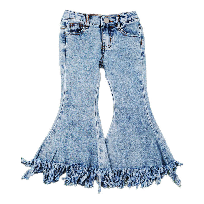 Bleach Shag Bootcut Jeans