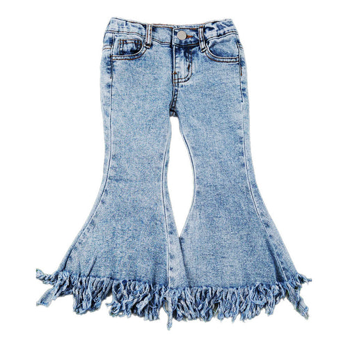 Bleach Shag Bootcut Jeans