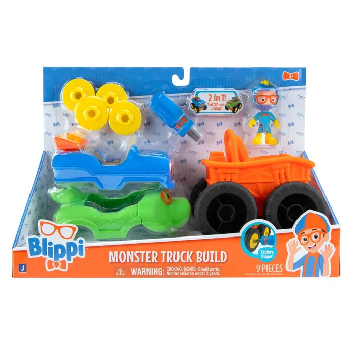 Blippi Feature Vehicle Monster Truck Assortment