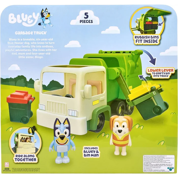 Bluey Garbage Truck S6