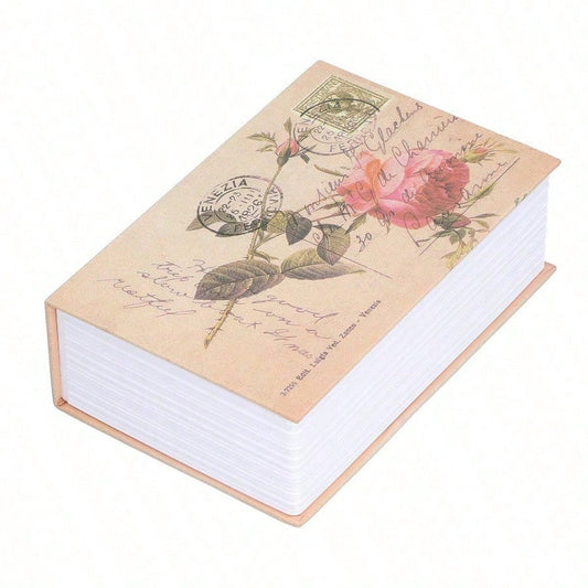 Book Box, Simulation Book Box Stainless Steel Liner Good Concealment Mini Storage Box Unique Appearance, Decorative Jewelry Boxes