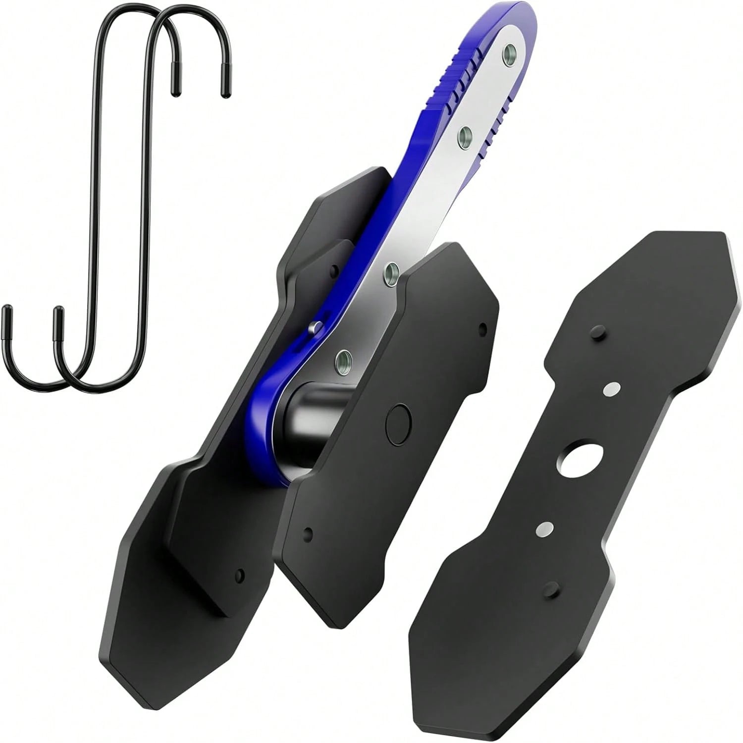 Brake Caliper Press Tool, Ratchet Piston Compressor With 2 Hooks, Universal Disc Brake Spreader Wrench, Easy Automotive Repair Tool For DIY Car Brake Maintenance, Father's Day Gift