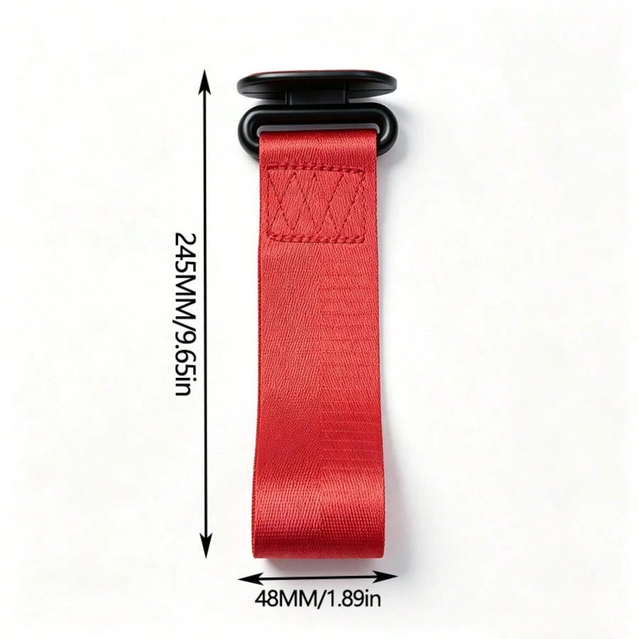 Car Tow Rope Strap Bumper Decorative Ribbon End Hook Towing Modification Exterior Accessory