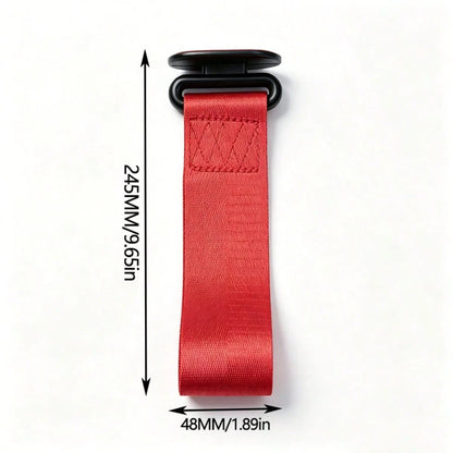 Car Tow Rope Strap Bumper Decorative Ribbon End Hook Towing Modification Exterior Accessory