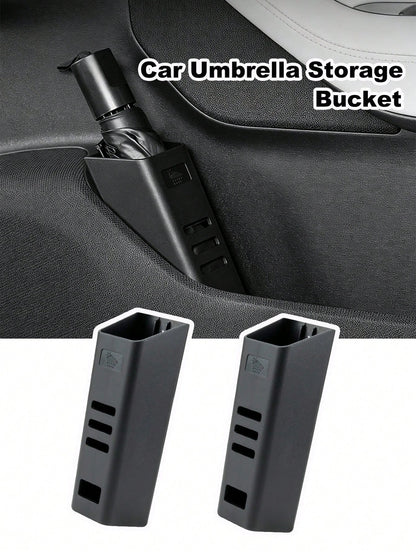 Car Umbrella Bucket Universal Waterproof Leakproof| Vehicle Interior Umbrella Storage For Automotive Sedan SUV RV Trunk