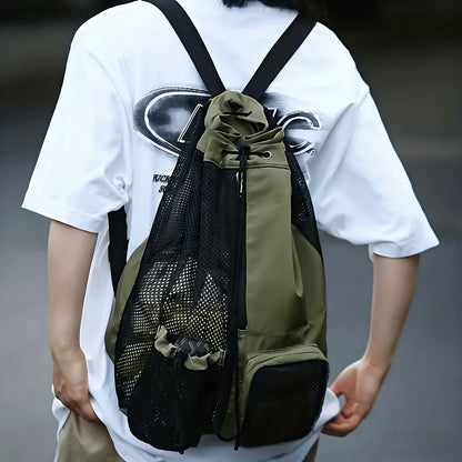 Casual Minimalist Beach Bag, Easy To Carry, Multi-Pocket Design, Multi-Functional Travel Bag, Suitable For Festivals/Holidays/Holidays, Versatile Outdoor Bag, Suitable For Both Men And Women
