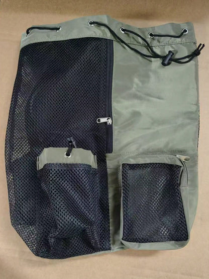 Casual Minimalist Beach Bag, Easy To Carry, Multi-Pocket Design, Multi-Functional Travel Bag, Suitable For Festivals/Holidays/Holidays, Versatile Outdoor Bag, Suitable For Both Men And Women