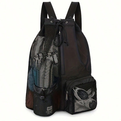Casual Minimalist Beach Bag, Easy To Carry, Multi-Pocket Design, Multi-Functional Travel Bag, Suitable For Festivals/Holidays/Holidays, Versatile Outdoor Bag, Suitable For Both Men And Women