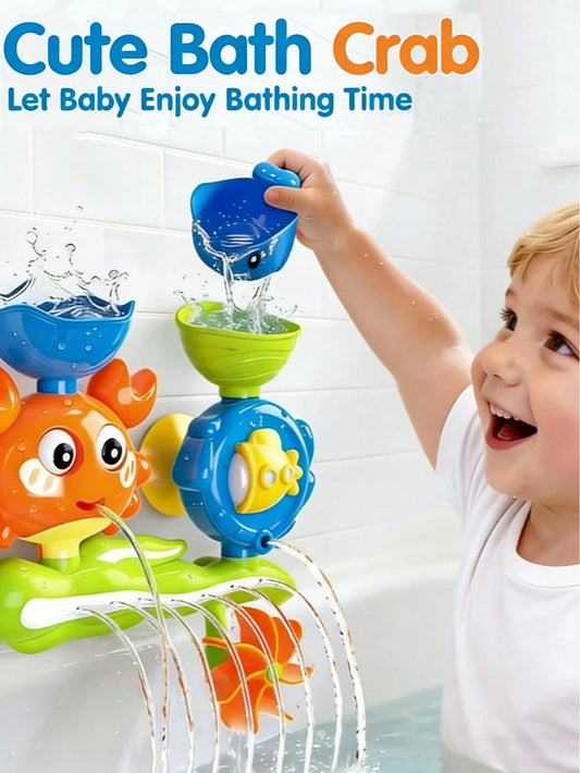 Children's Interactive Suction Cup Bath Toys Set- Durable ABS Material, Multi-Color Options, Improve Hands-On Ability And Fun