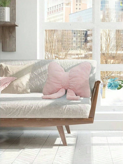 Christmas Decorative Pillow, Soft And Adorable Bow Pillow Perfect For Christmas Bedroom, Sofa, Bed, And Other Home Decor A Wonderful Christmas Gift For Friends And Family