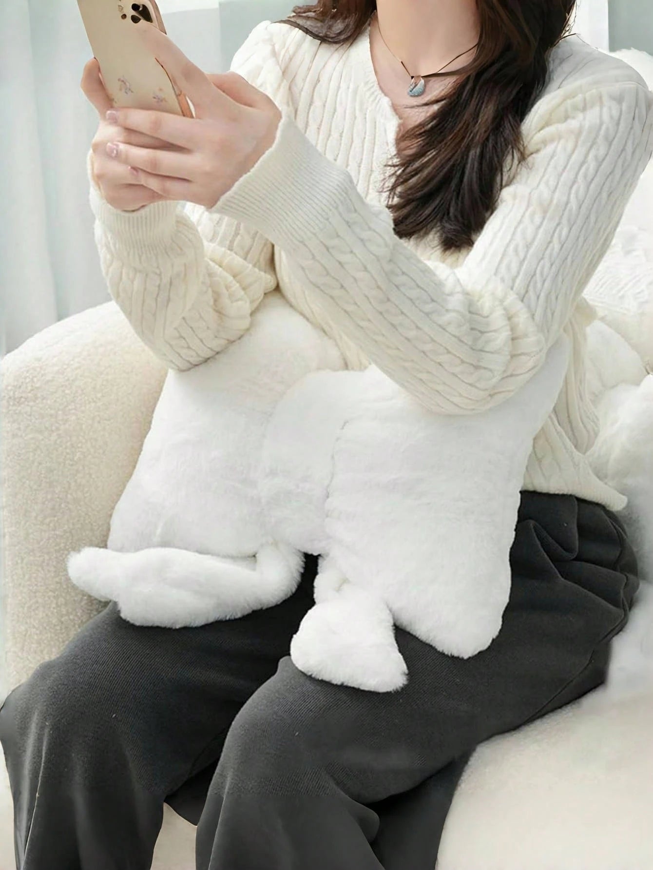 Christmas Decorative Pillow, Soft And Adorable Bow Pillow Perfect For Christmas Bedroom, Sofa, Bed, And Other Home Decor A Wonderful Christmas Gift For Friends And Family