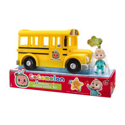 Cocomelon Feature Vehicle School Bus