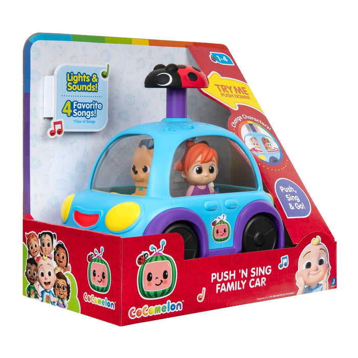 Cocomelon Vehicle Push N Sing