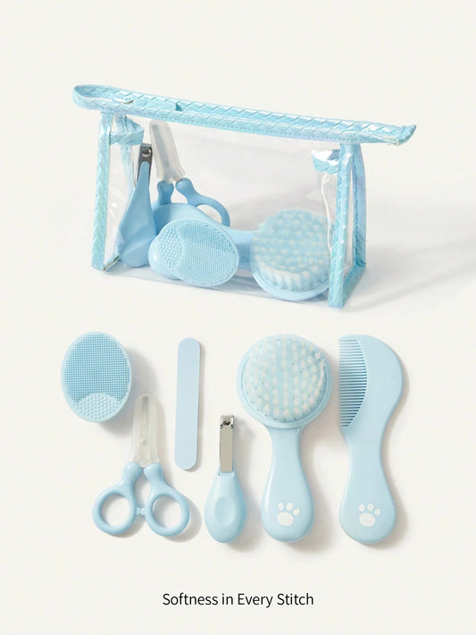 Cozy Pixies Blue Baby Nail Care 6 Pieces Set