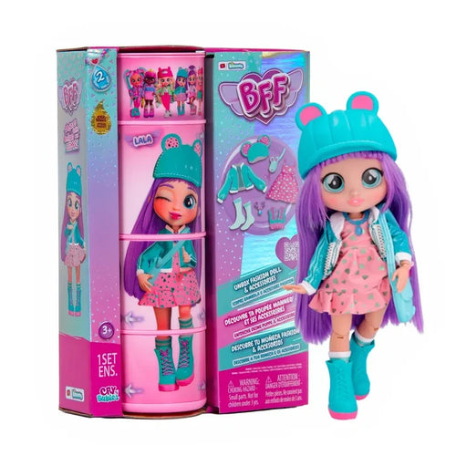 Cry Babies BFF Doll Lala 8 Inch