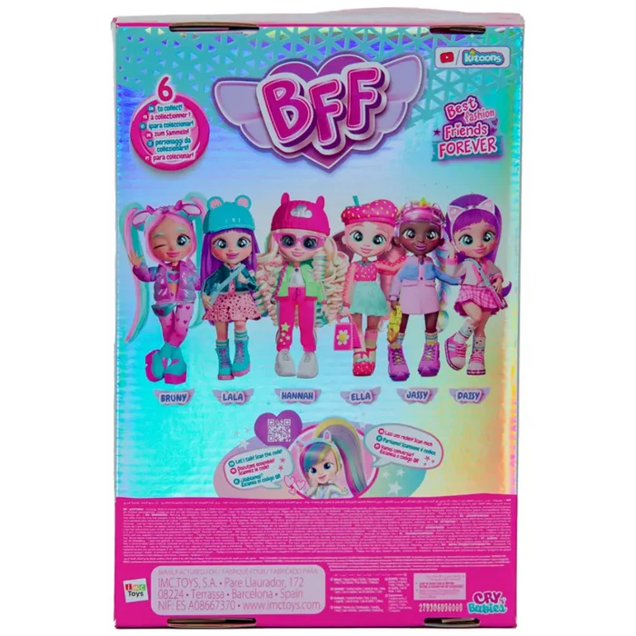 Cry Babies BFF Doll Lala 8 Inch