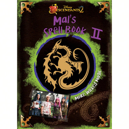Descendants 2: Mal's Spell Book 2: More Wicked Magic (Hardcover) By Disney Books