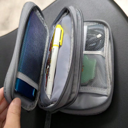 Digital Data Cable Organizer Bag, Portable Travel Pouch For Hard Drive, Power Bank, Earphones, Charging Cablescharger Case Power Bank Phone Charger