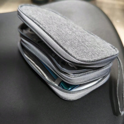 Digital Data Cable Organizer Bag, Portable Travel Pouch For Hard Drive, Power Bank, Earphones, Charging Cablescharger Case Power Bank Phone Charger
