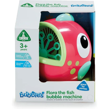 Early Learning Centre Flora The Fish Bubble Machine - Automatic Motorized Blower