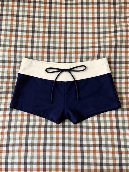 Elavelle Women's High Waist Bowknot Printed Bikini Bottom, Spring/Summer