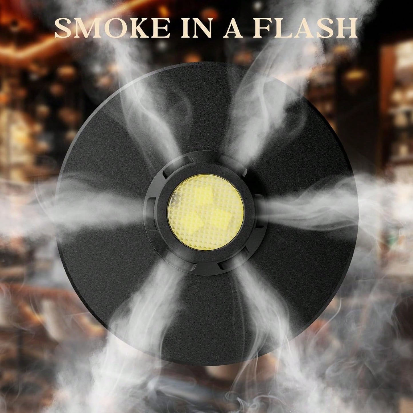 Electric Whiskey Smoker Kit With 4 Light Modes, Rechargeable Cocktail Smoker, 6 Wood Chips, No Butane Required, Christmas/Birthday Gifts For Men, Dad, Husband