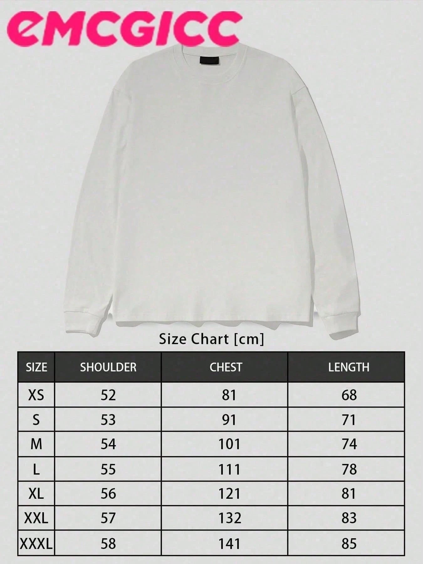 EMCGICC Manfinity Y2k Thin Long Sleeve Cotton Men T-Shirts,Art Punk Digital Print Graphic Funny Vintage Shirts,Hip-Hop,Regular Fit, Street Style,Ideal Gift