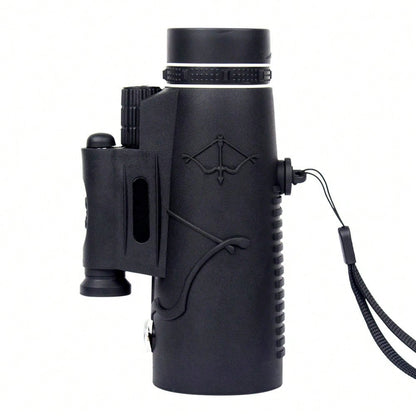Extra Long 9800M/300000M Compass Distance Night Vision High- Angle Monocular Telescope Outdoor Hiking Travel Portable Telescope Fashion Accessories Tool