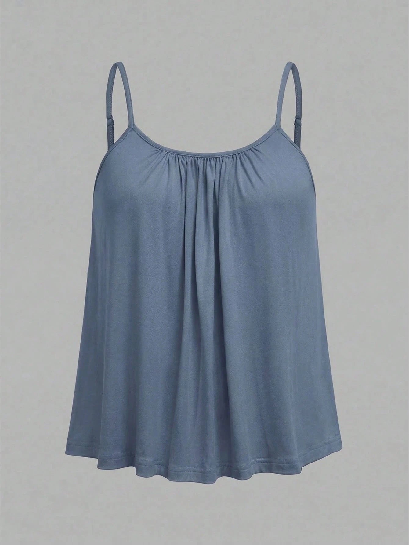 EZwear 3pcs Plus Size Casual Minimalist Ditsy Floral Camisole